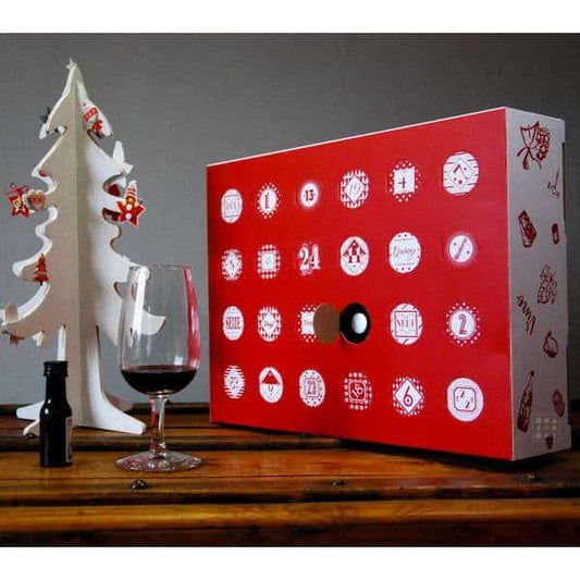 Calendrier de l'avent La boite du Fromager &#8211; Mignonnettes vins